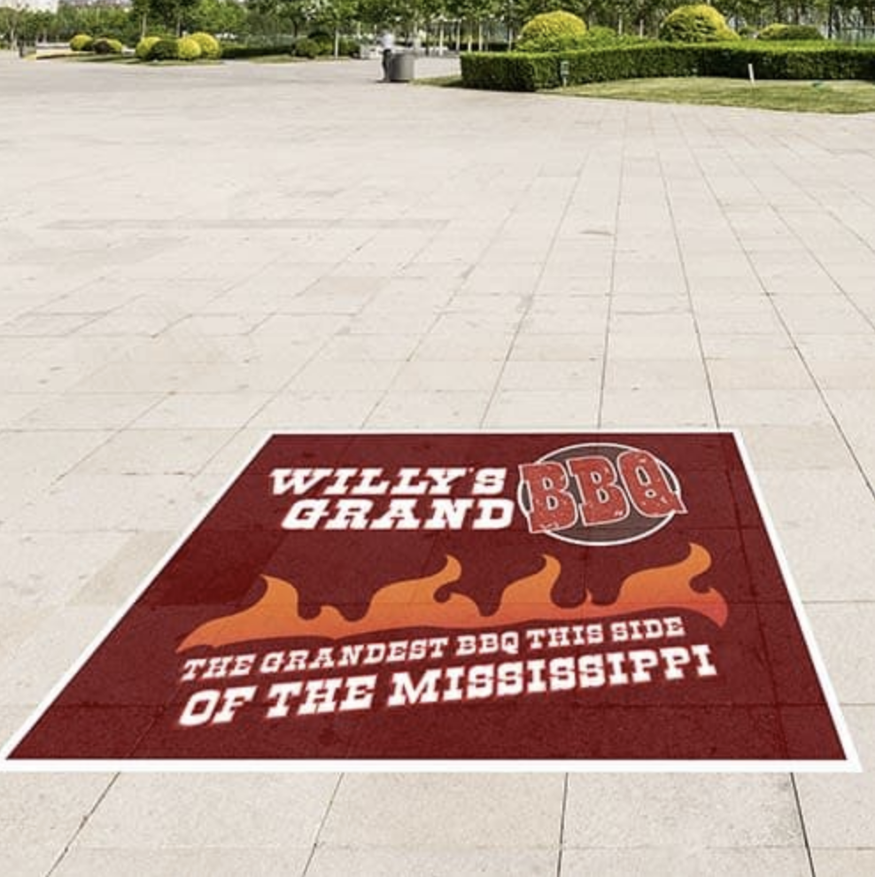 Floor Graphics - Square Cut