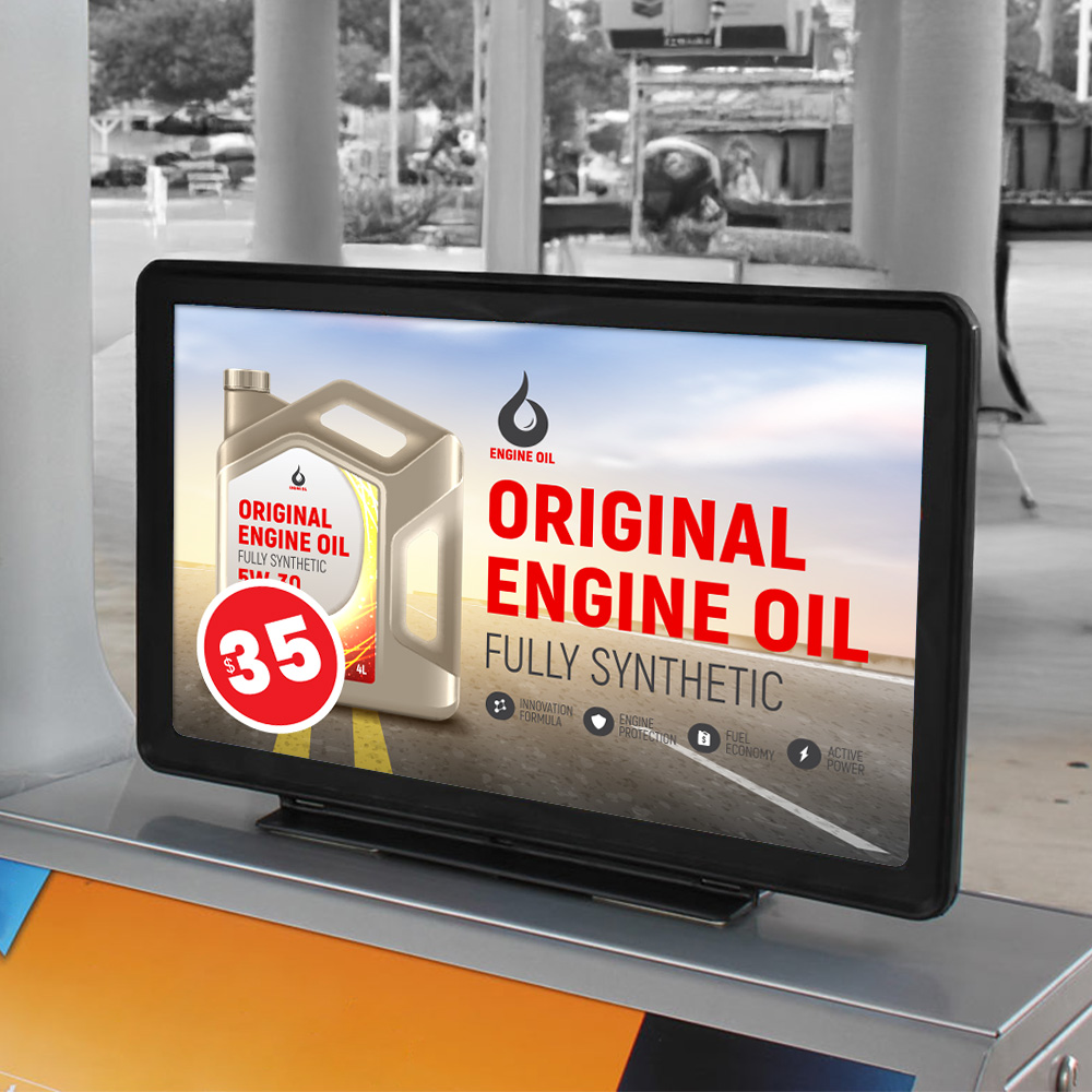 Gas Pump Topper