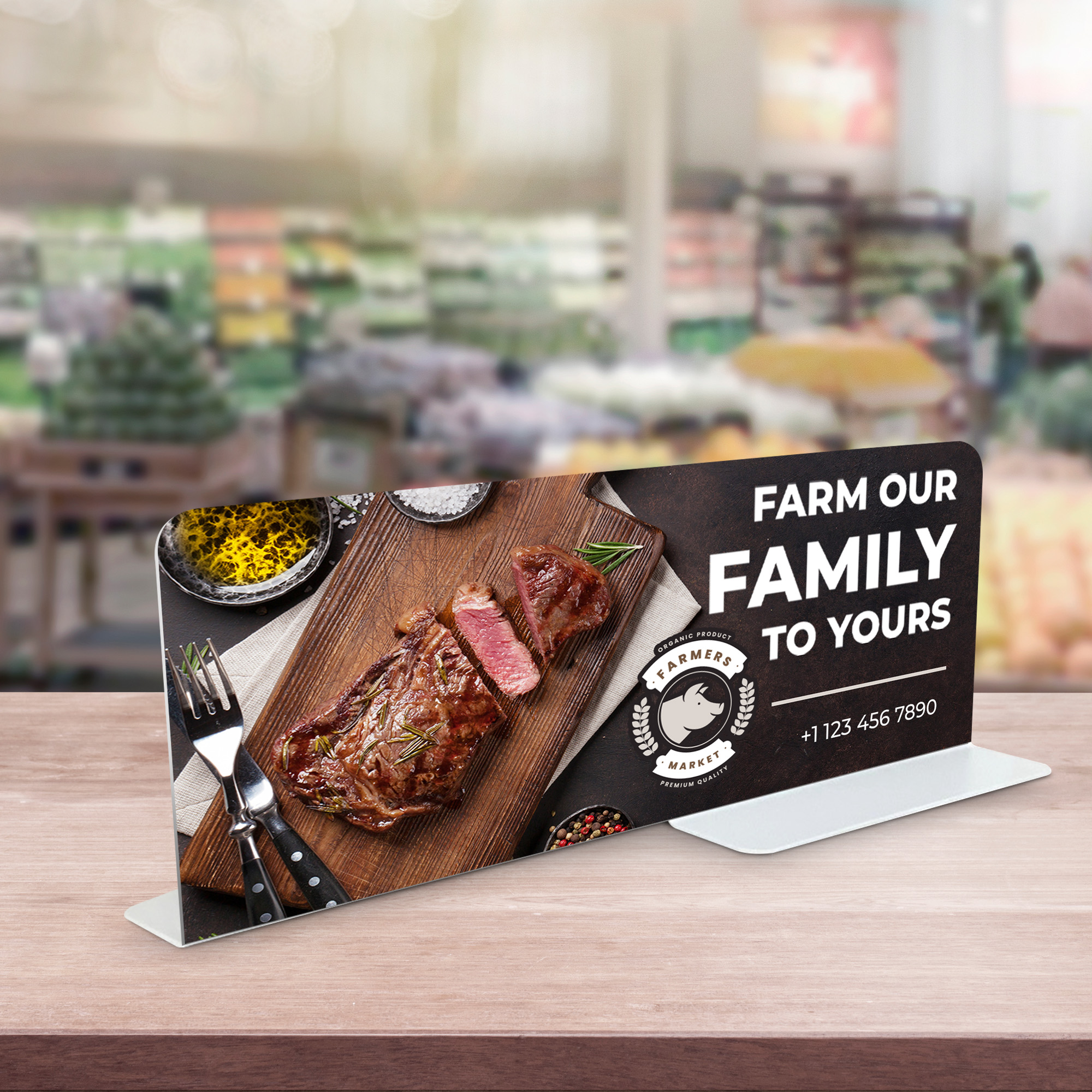 Meat Case Dividers